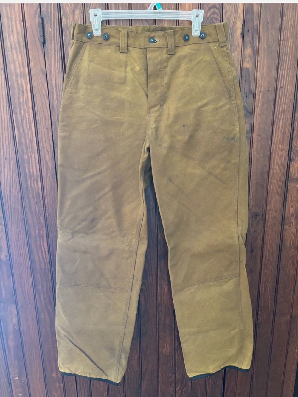 Filson double tin cloth pants
